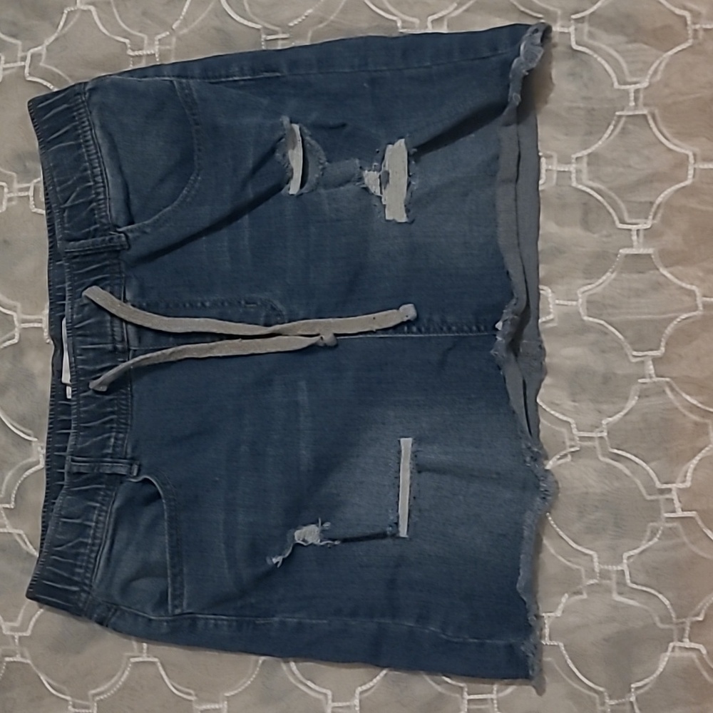 C'EST TOI Jean Skirt